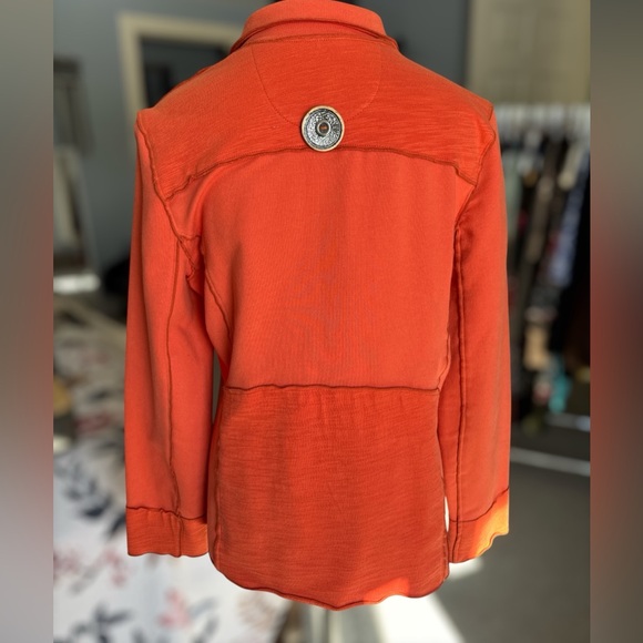 Neon Buddha Vibrant Orange Blazer - Picture 2 of 8